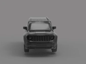 Jeep renegade READY TO PRINT MODEL 3D Print Model