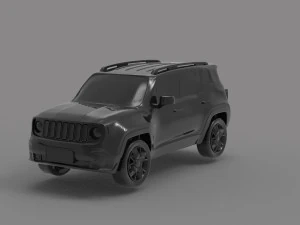 Jeep renegade READY TO PRINT MODEL 3D Print Model