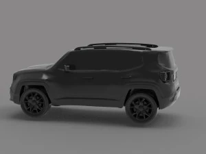 Jeep renegade READY TO PRINT MODEL 3D Print Model