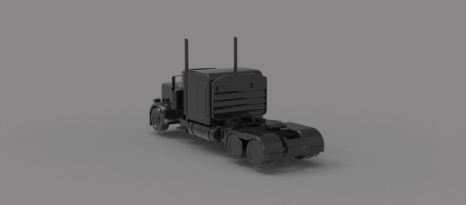 Optimus prime truck READY TO PRINT MODEL 3D Print Model .c4d .max .obj .3ds .fbx .stl .blend