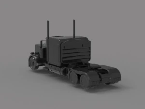 ऑप्टिमस प्राइम ट्रक मॉडल प्रिंट करने के लिए तैयार 3D प्रिंट मॉडल