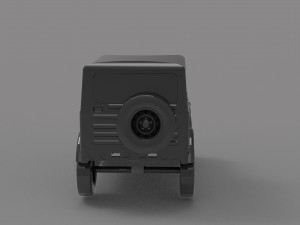 Suzuki LJ 80 truck READY TO PRINT MODEL Modelo de impresión 3D