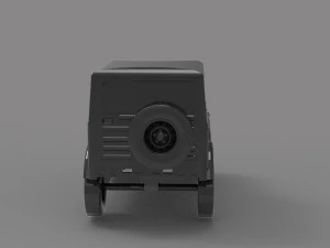 Suzuki LJ 80 truck READY TO PRINT MODEL 3D Print Model