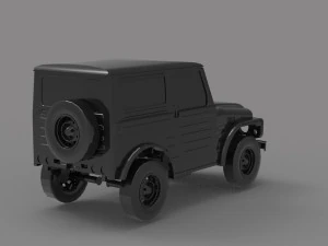Suzuki LJ 80 truck READY TO PRINT MODEL 3D Print Model