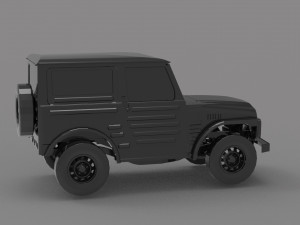 Suzuki LJ 80 truck READY TO PRINT MODEL Modelo de impresión 3D