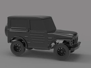 Suzuki LJ 80 truck READY TO PRINT MODEL 3D Print Model