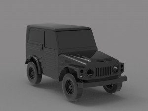 Suzuki LJ 80 truck READY TO PRINT MODEL Modelo de impresión 3D
