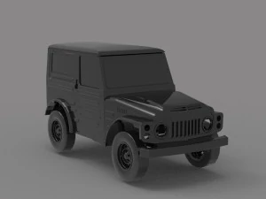Suzuki LJ 80 truck READY TO PRINT MODEL 3D Print Model