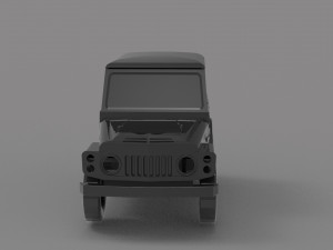 Suzuki LJ 80 truck READY TO PRINT MODEL Modelo de impresión 3D