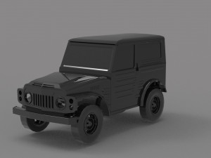 Suzuki LJ 80 truck READY TO PRINT MODEL Modelo de impresión 3D