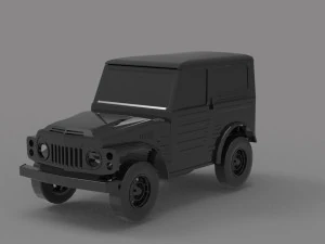 Suzuki LJ 80 truck READY TO PRINT MODEL 3D Print Model