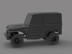 Suzuki LJ 80 truck READY TO PRINT MODEL 3D Print Model