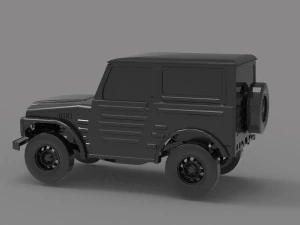 Suzuki LJ 80 truck READY TO PRINT MODEL 3D Print Model
