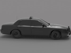 Taxi car READY TO PRINT MODEL 3D Принт Модель