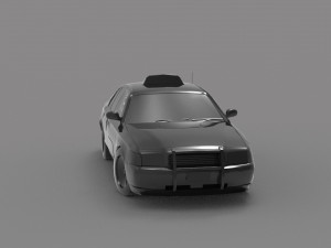 Taxi car READY TO PRINT MODEL 3D Принт Модель