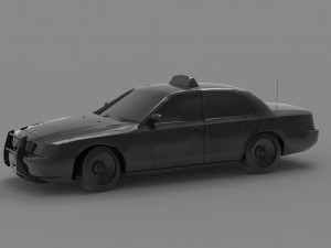 Taxi car READY TO PRINT MODEL 3D Принт Модель