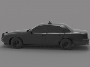 Taxi car READY TO PRINT MODEL 3D Принт Модель