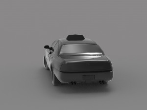 Taxi car READY TO PRINT MODEL 3D Принт Модель