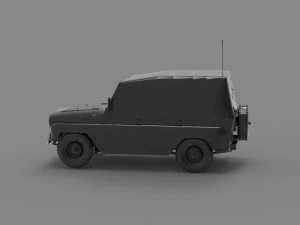 Uaz tent car READY TO PRINT MODEL 3D Print Model