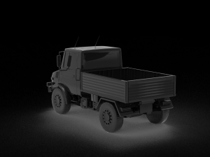 Unimog 1300l truck READY TO PRINT MODEL 3D Print Model
