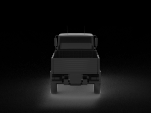 Unimog 1300l truck READY TO PRINT MODEL 3D Print Model
