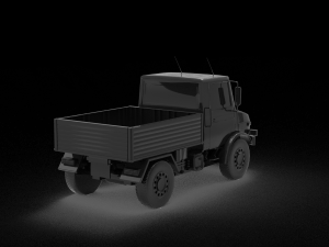 Unimog 1300l truck READY TO PRINT MODEL 3D Print Model