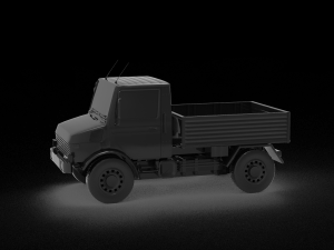 Unimog 1300l truck READY TO PRINT MODEL 3D Print Model