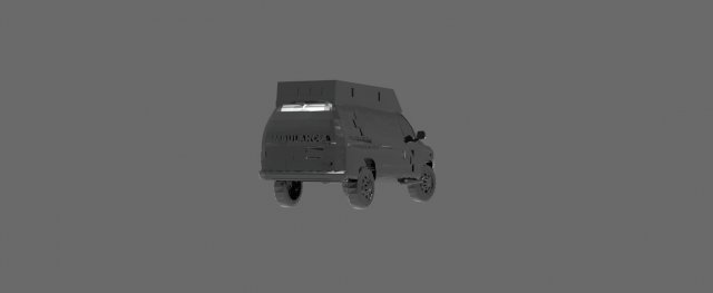 Car Ambulance READY TO PRINT MODEL 3D Baskı Modeli .c4d .max .obj .3ds .fbx .stl .blend 