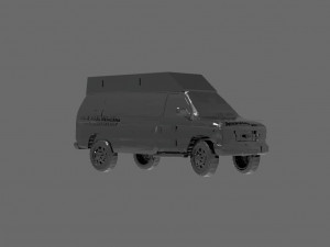 Car Ambulance READY TO PRINT MODEL 3D Baskı Modeli