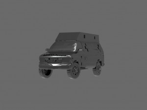 Car Ambulance READY TO PRINT MODEL 3D Baskı Modeli