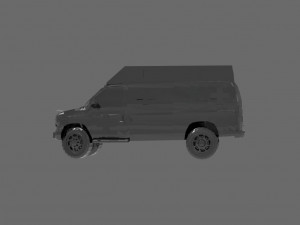 Car Ambulance READY TO PRINT MODEL 3D Baskı Modeli