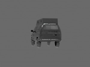 Car Ambulance READY TO PRINT MODEL 3D Baskı Modeli