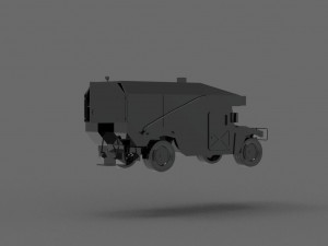 Car Ambulance Army READY TO PRINT MODEL 3D 打印模型