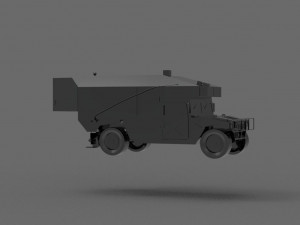 Car Ambulance Army READY TO PRINT MODEL 3D 打印模型