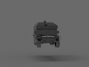 Car Ambulance Army READY TO PRINT MODEL 3D 打印模型