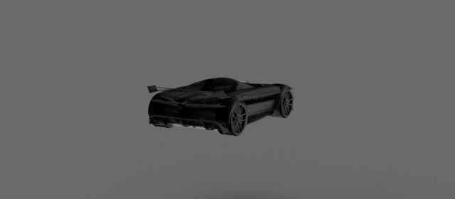 Alfa Romeo concept READY TO PRINT MODEL 3D 프린트 모델 .c4d .max .obj .3ds .fbx .stl .blend 