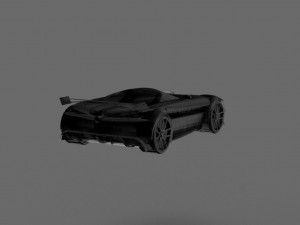 Alfa Romeo concept READY TO PRINT MODEL 3D Print Model
