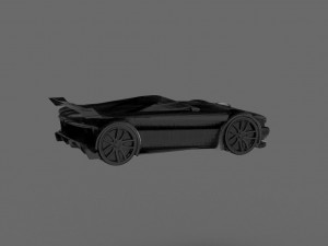 Alfa Romeo concept READY TO PRINT MODEL 3D 프린트 모델
