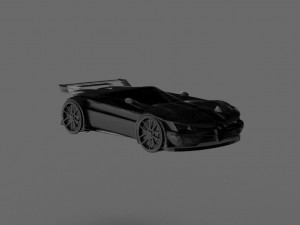 Alfa Romeo concept READY TO PRINT MODEL 3D 프린트 모델