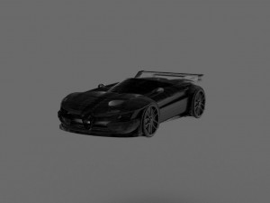 Alfa Romeo concept READY TO PRINT MODEL 3D 프린트 모델