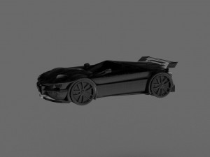 Alfa Romeo concept READY TO PRINT MODEL 3D 프린트 모델