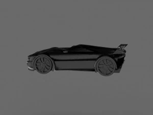 Alfa Romeo concept READY TO PRINT MODEL 3D Print Model