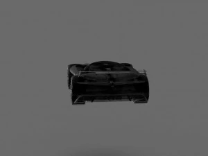 Alfa Romeo concept READY TO PRINT MODEL 3D Print Model