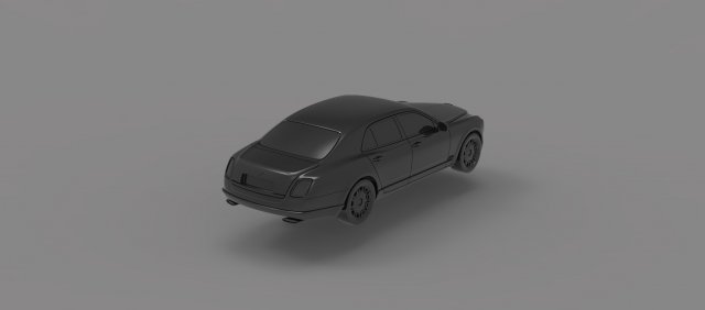 Bentley arnage car READY TO PRINT MODEL 3D Print Model .c4d .max .obj .3ds .fbx .stl .blend 