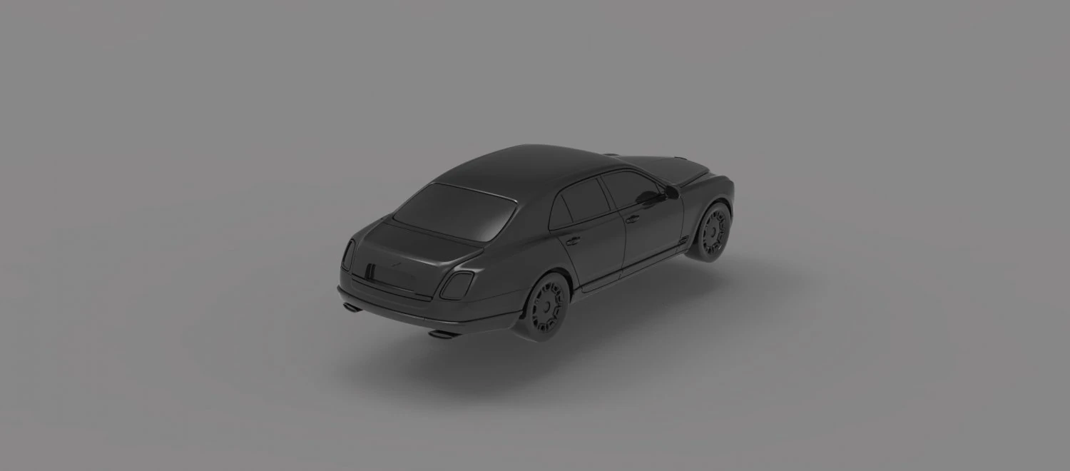Bentley arnage car READY TO PRINT MODEL 3D Print Model .c4d .max .obj .3ds .fbx .stl .blend 