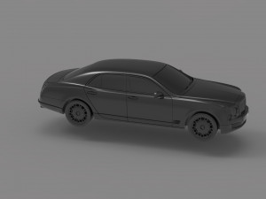 Bentley arnage car READY TO PRINT MODEL 3D Print Model