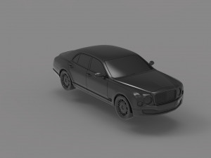 Bentley arnage car READY TO PRINT MODEL 3D Print Model