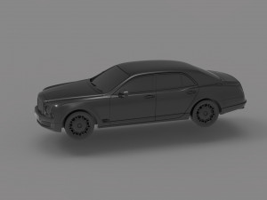 Bentley arnage car READY TO PRINT MODEL 3D Print Model