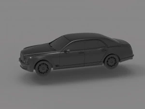 Bentley arnage car READY TO PRINT MODEL 3D Print Model