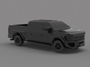 RAPTOR READY TO PRINT MODEL Modelo de Impressão 3D